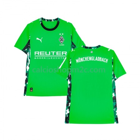 Borussia Monchengladbach Maglia Trasferta 2025/2026 Manica Corta
